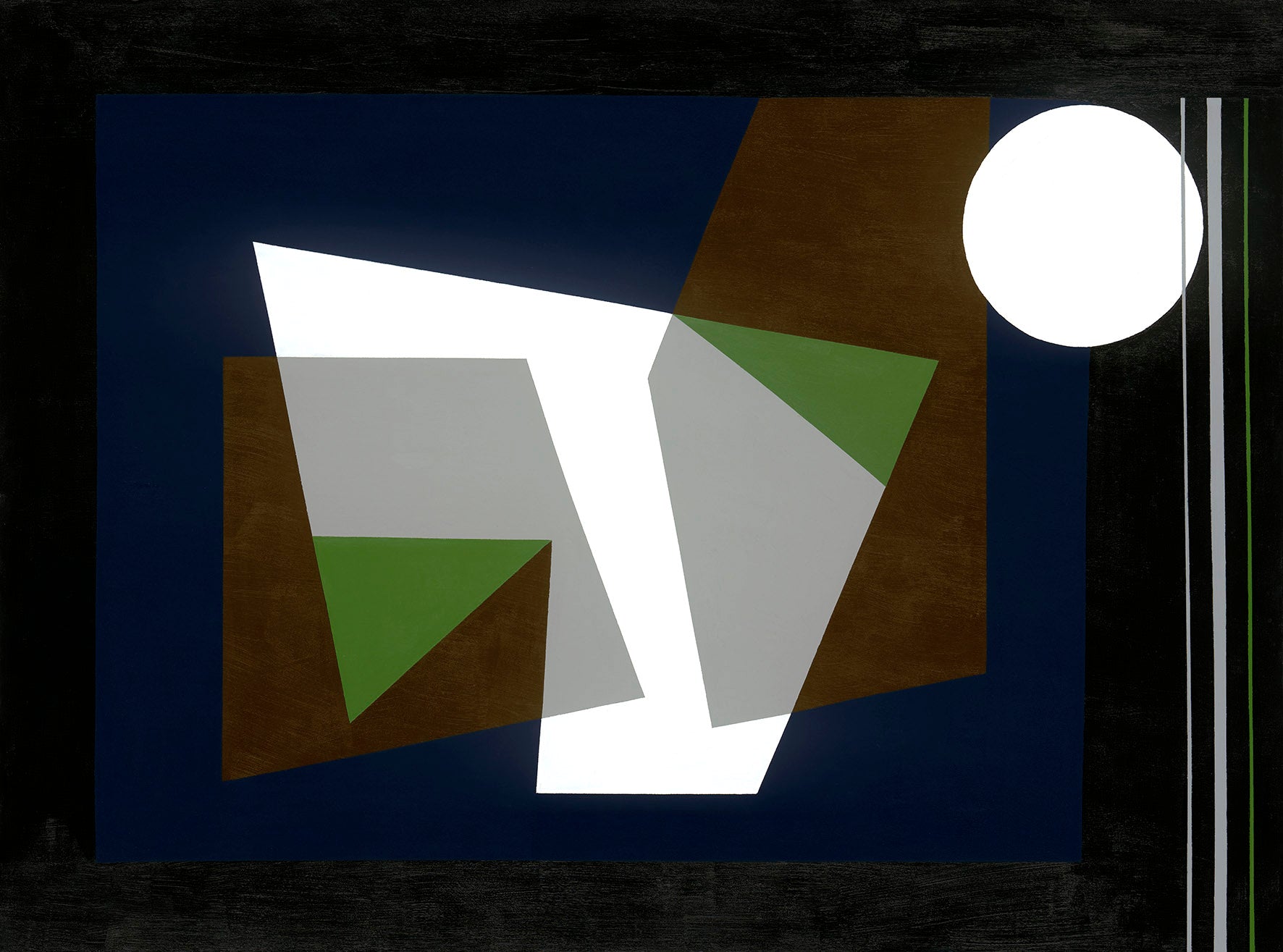 Suburban Slice I (lunar view)