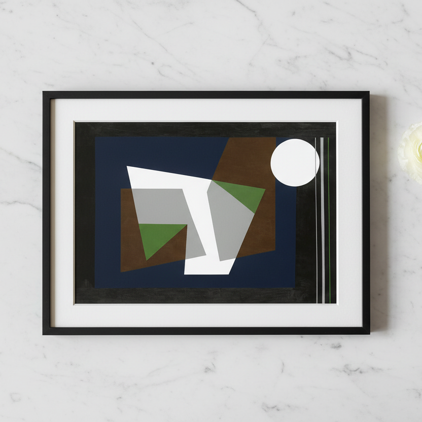 Suburban Slice I (lunar view)