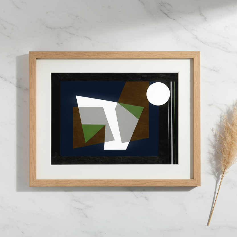 Suburban Slice I (lunar view)