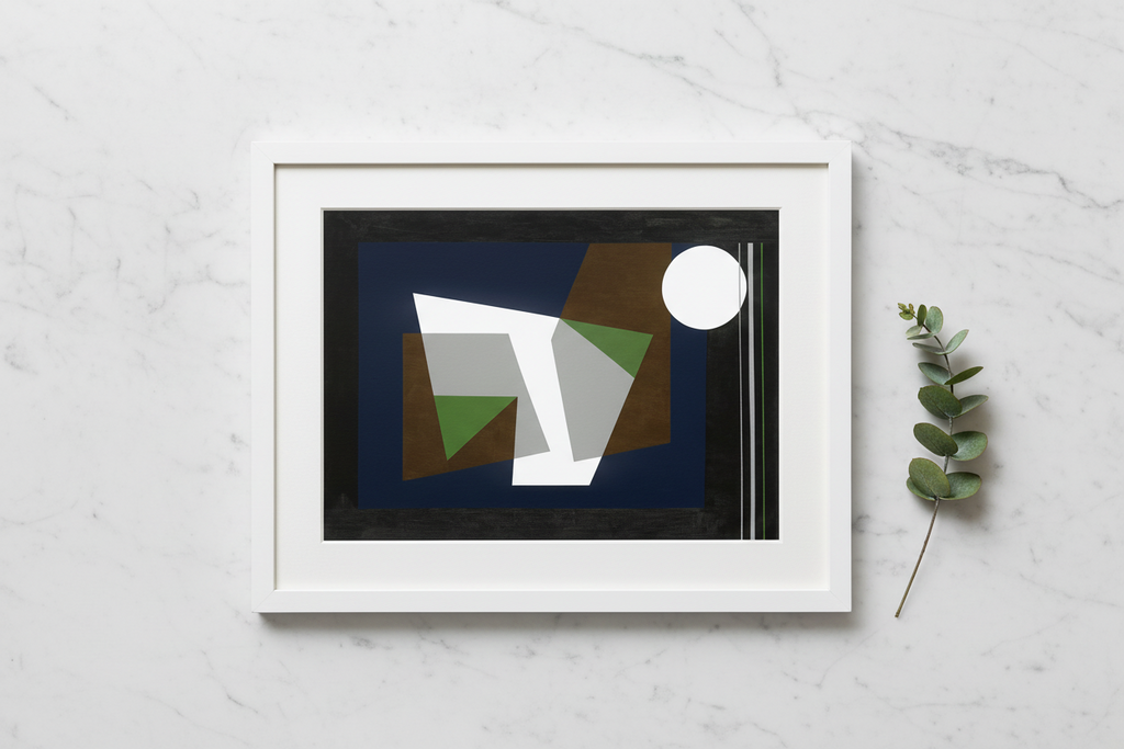 Suburban Slice I (lunar view)