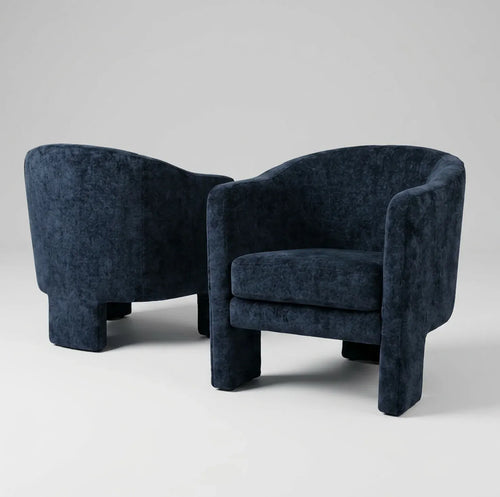 Alicudi Arm Chair - Navy Blue