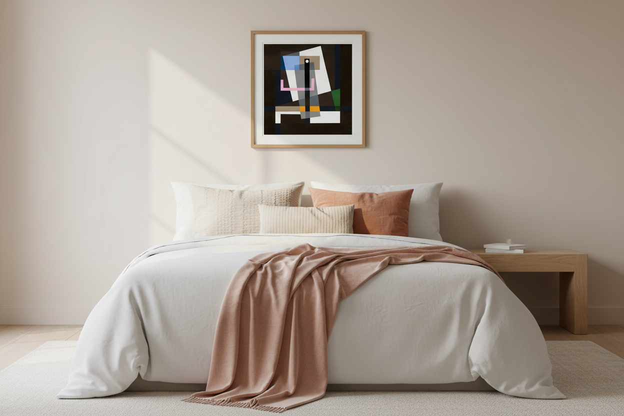 Classic Merino Wool Throw - Rose