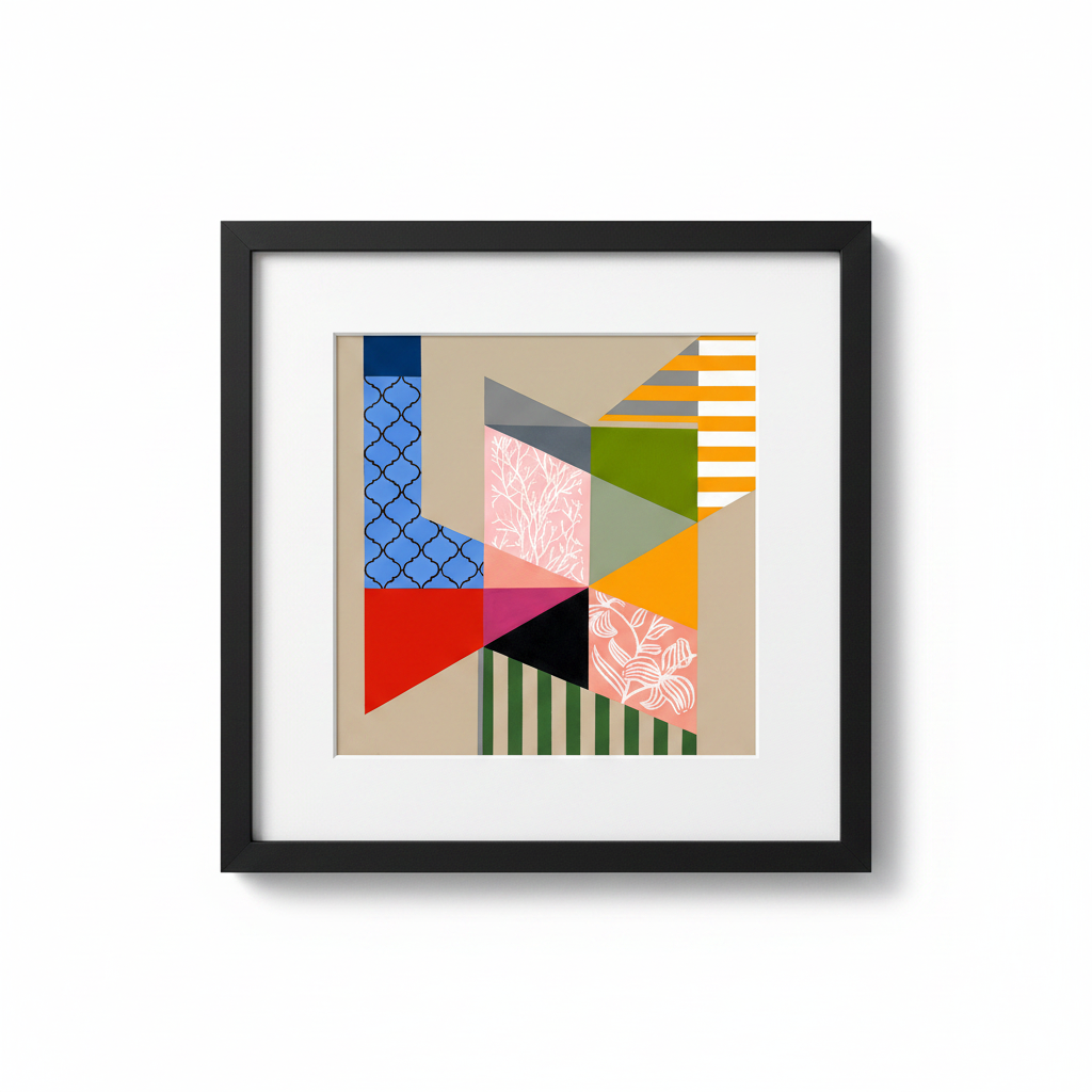 Patchwork 1 — Black Frame