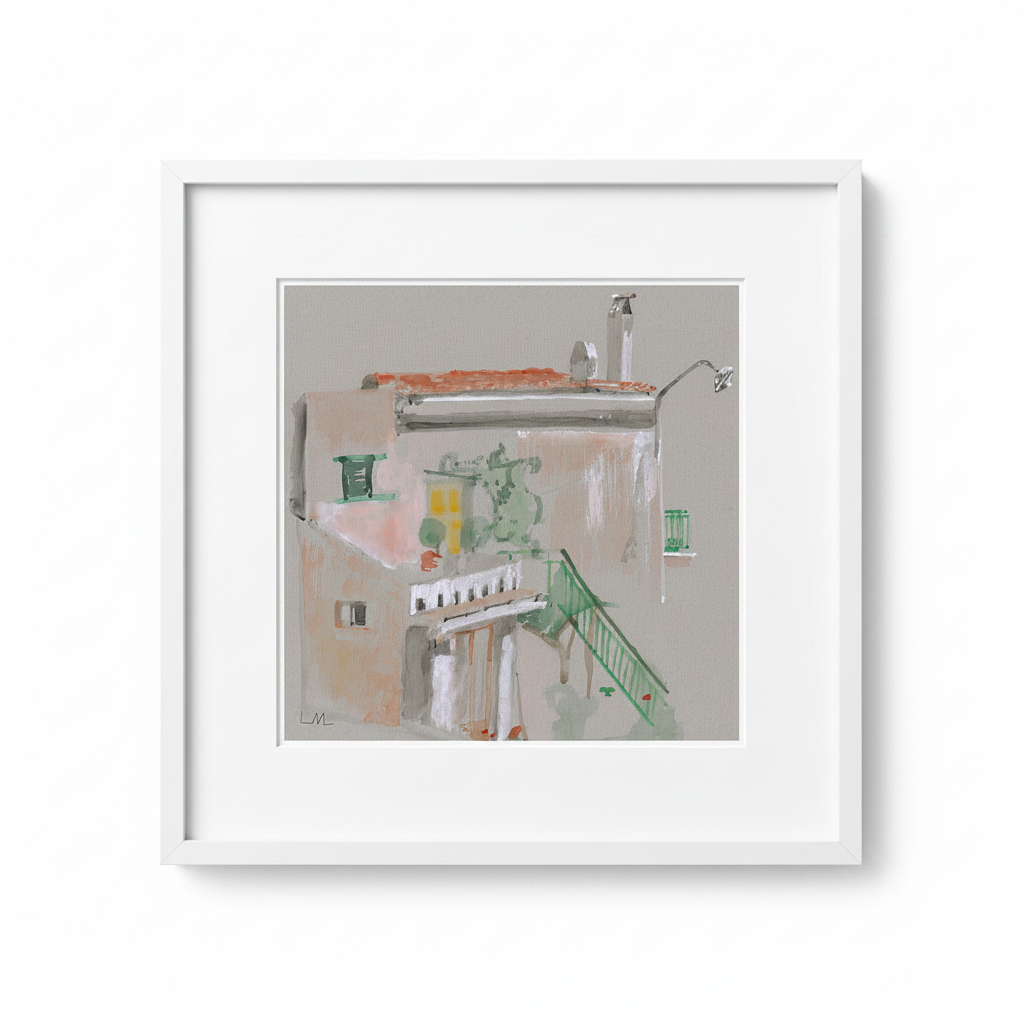 Poggetto — White Frame