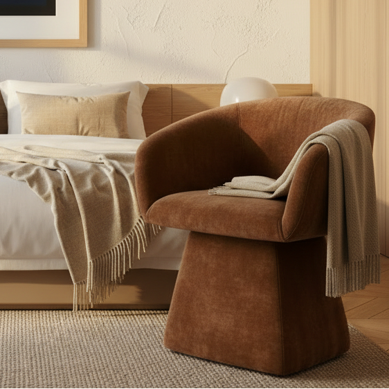 Swivel Chair Lipari - artwork upright